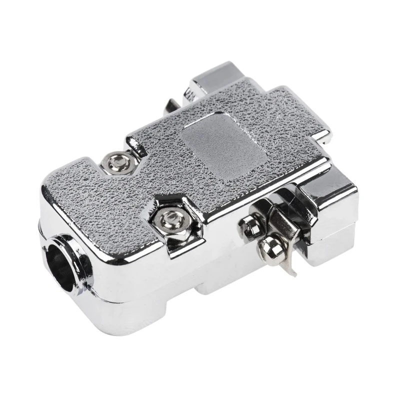 RS PRO A-FT Series Polycarbonate Straight D-Sub Backshell, 9 Way Strain Relief AGP 09 G-ME
