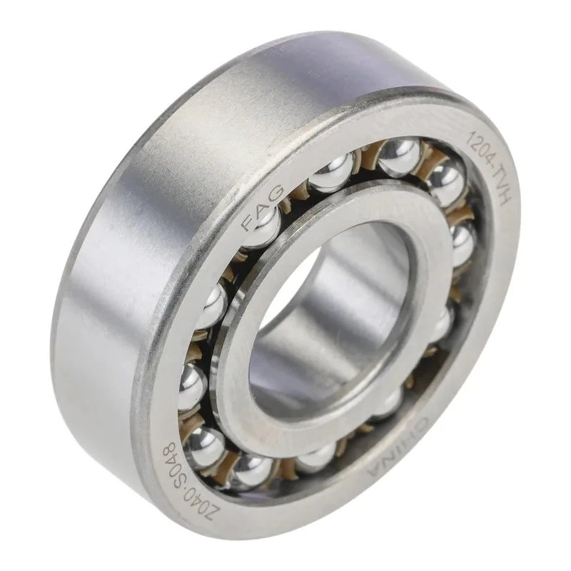 FAG Self-Aligning Ball Bearing 20 mm Inside Diameter, 47 mm Outside Diameter, 14 mm Race Width, Polyamide Cage 1204-TVH