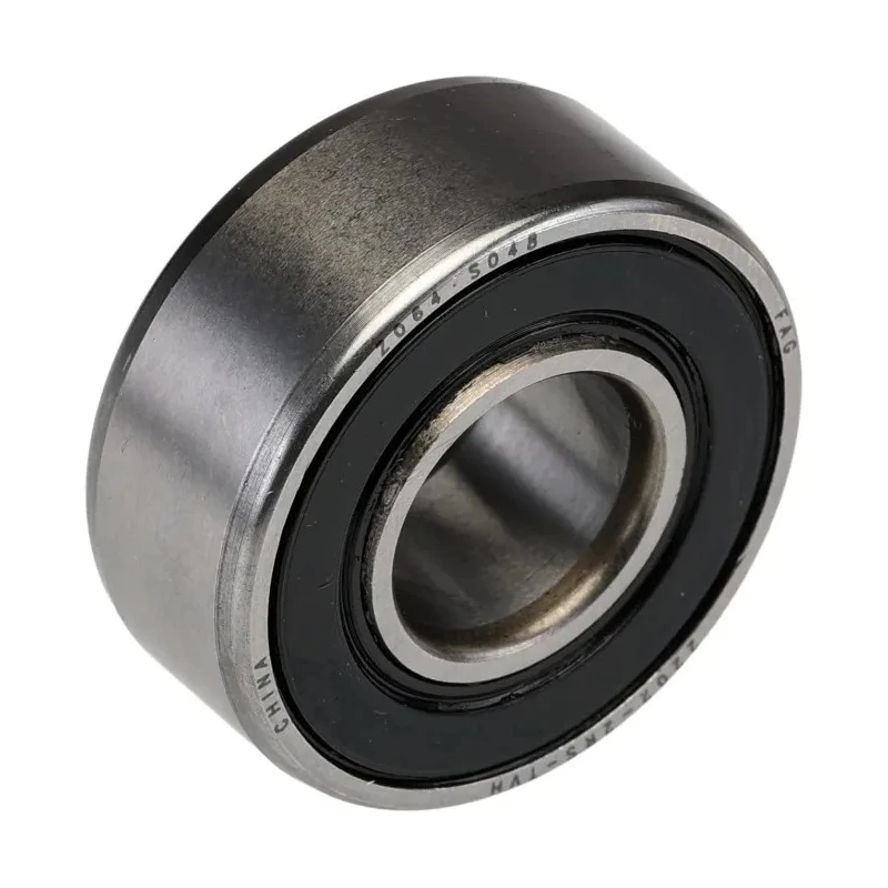 FAG 15 mm Inside Diameter 2 Row Self-Aligning Polyamide Cage Sealed Ball Bearing, 35 mm Outside Diameter 2202-2RS-TVH