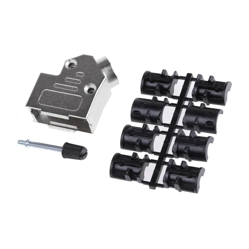 ASSMANN WSW AMET Series Zinc Angled D-Sub Backshell 9 Way Strain Relief AMET-09 RS-45