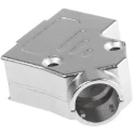 ASSMANN WSW AMET Series Zinc Angled D-Sub Backshell 9 Way Strain Relief AMET-09 RS-45