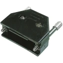 ASSMANN WSW AKSUN Series Polycarbonate Straight D-Sub Backshell, 25 Way Strain Relief AKSUN 25V-T