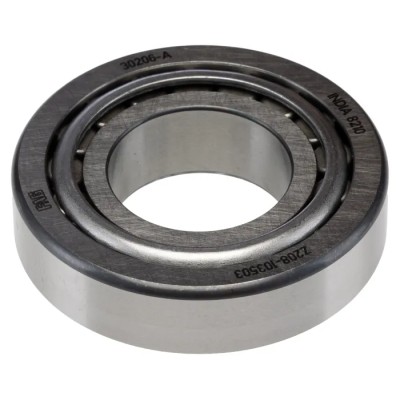 FAG Tapered Roller Bearing 30 mm ID, 62 mm OD, Sealed, Steel Cage, 12400 rpm 30206-A