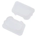 ASSMANN WSW D-Sub Series Dust Cap For Use With D-Sub Connector Female 9 Contacts White Polyethylene IP67 A-DC 09S/W