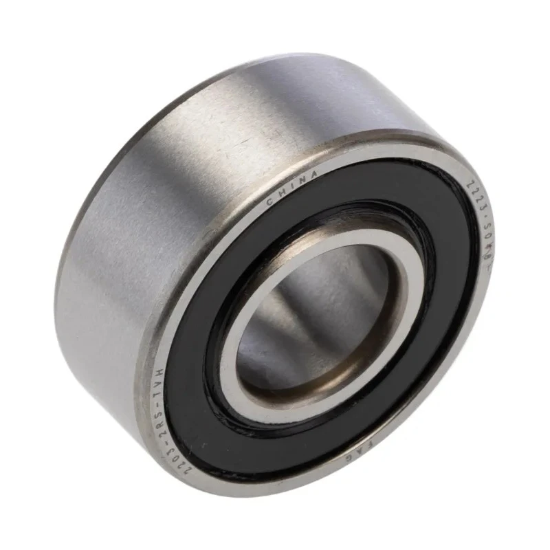 FAG Self-Aligning Ball Bearing 17 mm ID, 40 mm OD, 2 Row Polyamide Cage, Sealed End 2203-2RS-TVH
