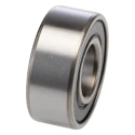 FAG Self-Aligning Ball Bearing 17 mm ID, 40 mm OD, 2 Row Polyamide Cage, Sealed End 2203-2RS-TVH