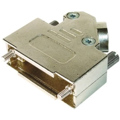 ASSMANN WSW AMET Series Zinc Angled D-Sub Backshell 25 Way Strain Relief AMET-25 RS-45