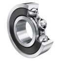 FAG Single Row Deep Groove Ball Bearing, 30 mm ID, 55 mm OD, 13 mm Width, Steel Cage and Balls, Sealed 6006-C-2HRS-C3