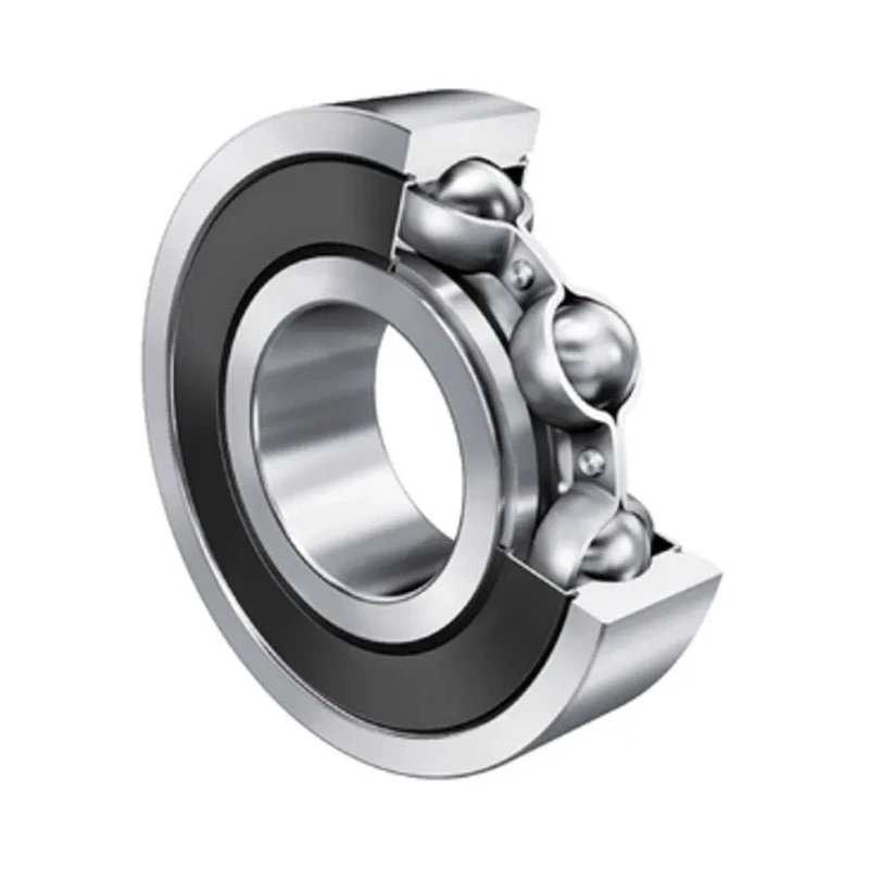 FAG Single Row Deep Groove Ball Bearing, 30 mm ID, 55 mm OD, 13 mm Width, Steel Cage and Balls, Sealed 6006-C-2HRS-C3