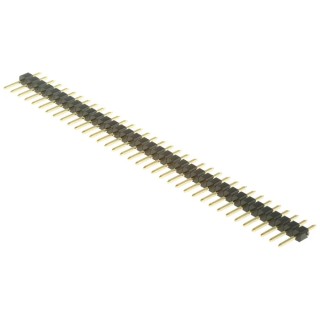 ASSMANN WSW AW140 Series Straight Through Hole Pin Header, 36 Contacts, 2.54 mm Pitch, 1 Row, Unshrouded AW140