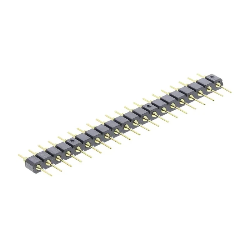 ASSMANN WSW AW Series Straight Through Hole Pin Header 20 Contacts 2.54 mm Pitch 1 Row Unshrouded AW 122-20/G-T