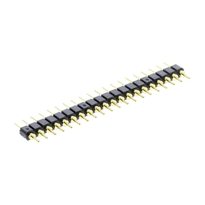 ASSMANN WSW AW Series Straight Through Hole Pin Header 20 Contacts 2.54 mm Pitch 1 Row Unshrouded AW 122-20/G-T