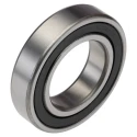 FAG Single Row Deep Groove Ball Bearing 35 mm ID, 62 mm OD, 14 mm Width, Sealed Ends, C3 Clearance, 6200 rpm 6007-2RSR-C3