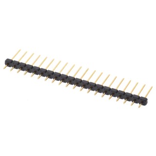 ASSMANN WSW AP Series Straight Through Hole Pin Header, 20 Contacts, 2.54 mm Pitch, 1 Row, Unshrouded AP 119-20/G-N
