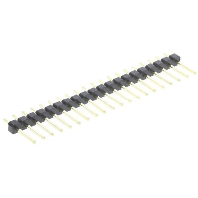 ASSMANN WSW AW Series Straight Through Hole Pin Header, 20 Contact, 2.54 mm Pitch, 1 Row, Unshrouded AW 109/20-T