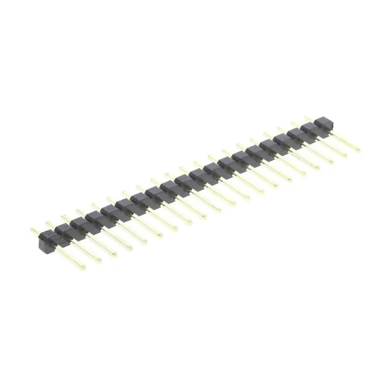ASSMANN WSW AW Series Straight Through Hole Pin Header, 20 Contact, 2.54 mm Pitch, 1 Row, Unshrouded AW 109/20-T