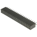 ASSMANN WSW A-BL254 Series Straight Through Hole PCB Socket, 20-Contact, 2 Row, 2.54 mm Pitch Solder A-BL254