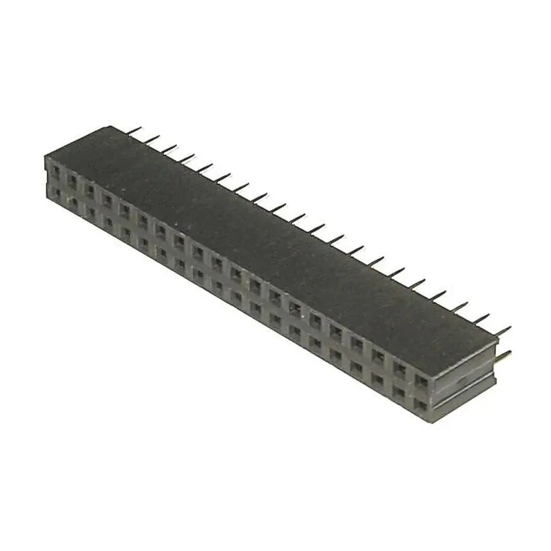 ASSMANN WSW A-BL254 Series Straight Through Hole PCB Socket, 20-Contact, 2 Row, 2.54 mm Pitch Solder A-BL254