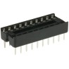 ASSMANN WSW 2.54 mm Pitch Vertical 20 Way Through Hole Stamped Pin Open Frame DIL Socket 1A A 20-LC-TT