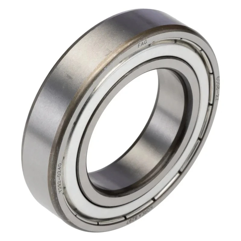 FAG 1 Row Deep Groove Ball Bearing 40 mm ID 68 mm OD 15 mm Width Double Shielded Steel Cage 6008-2Z