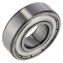FAG 1 Row Deep Groove Ball Bearing 20 mm ID, 42 mm OD, 12 mm Width, Steel Cage, Double Shielded 6004-C-2Z