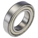 FAG Single Row Deep Groove Ball Bearing 35 mm Inside Diameter 62 mm Outside Diameter 14 mm Race Width Steel Balls 6007-2Z