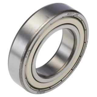 FAG Single Row Deep Groove Ball Bearing 35 mm Inside Diameter 62 mm Outside Diameter 14 mm Race Width Steel Balls 6007-2Z