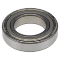 FAG Single Row Deep Groove Ball Bearing 35 mm Inside Diameter 62 mm Outside Diameter 14 mm Race Width Steel Balls 6007-2Z