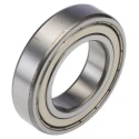 FAG Single Row Deep Groove Ball Bearing 35 mm Inside Diameter 62 mm Outside Diameter 14 mm Race Width Steel Balls 6007-2Z