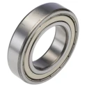 FAG Single Row Deep Groove Ball Bearing 35 mm Inside Diameter 62 mm Outside Diameter 14 mm Race Width Steel Balls 6007-2Z