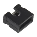 ASSMANN WSW Jumper Straight Female Black Open Top 2 Way 1 Row 2.54 mm Pitch AKSNT/Z BLACK