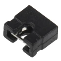ASSMANN WSW Jumper Straight Female Black Open Top 2 Way 1 Row 2.54 mm Pitch AKSNT/Z BLACK