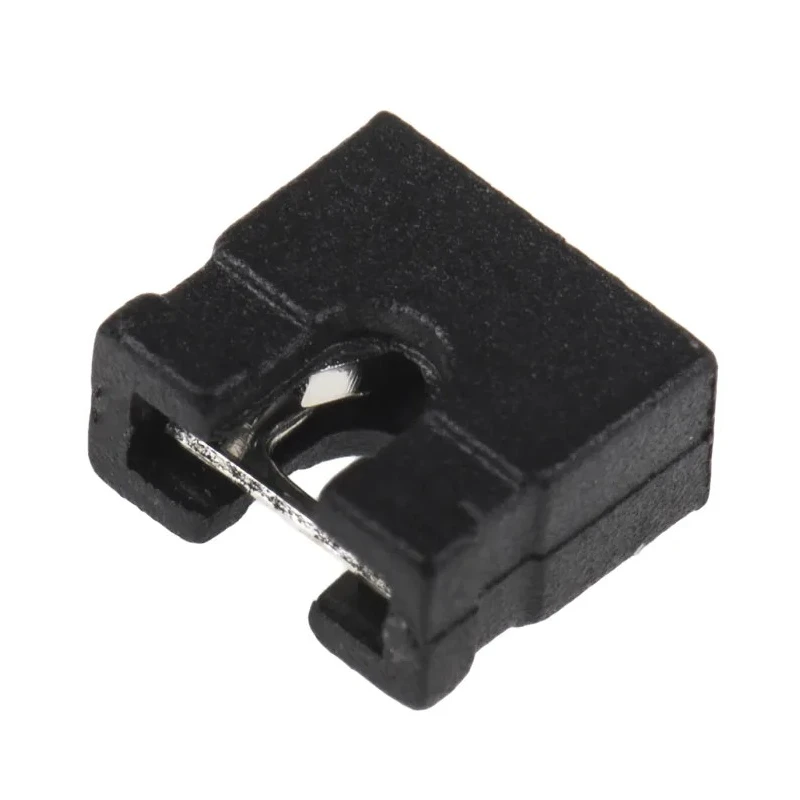ASSMANN WSW Jumper Straight Female Black Open Top 2 Way 1 Row 2.54 mm Pitch AKSNT/Z BLACK
