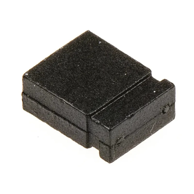 ASSMANN WSW Jumper Straight Female Black Closed Top 2 Way 1 Row 2.54 mm Pitch AKSCT/Z BLACK