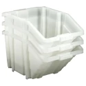 RS PRO 50L Blue Polypropylene Recycle Bin 345 mm x 400 mm x 635 mm 674-2413