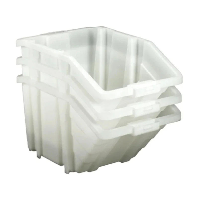 RS PRO 50L Blue Polypropylene Recycle Bin 345 mm x 400 mm x 635 mm 674-2413