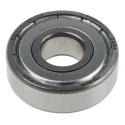 FAG Single Row Deep Groove Ball Bearing 12 mm ID, 32 mm OD, Double Shielded, Steel Cage and Balls 6201-C-2Z-C3