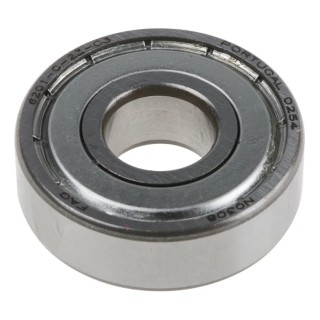 FAG Single Row Deep Groove Ball Bearing 12 mm ID, 32 mm OD, Double Shielded, Steel Cage and Balls 6201-C-2Z-C3