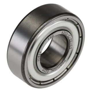 FAG Single Row Deep Groove Ball Bearing, 15 mm ID, 35 mm OD, 11 mm Width, Double Shielded Steel Caged 6202-C-2Z-C3