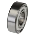 FAG Single Row Deep Groove Ball Bearing, 15 mm ID, 35 mm OD, 11 mm Width, Double Shielded Steel Caged 6202-C-2Z-C3