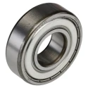 FAG Single Row Deep Groove Ball Bearing 20 mm ID 47 mm OD 14 mm Width Double Shielded Steel Cage C3 Clearance 6204-C-2Z-C3