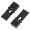ASSMANN WSW Jumper Straight Female Black Closed Top 2 Way 1 Row 2.54 mm Pitch AKSPLTZ BLACK