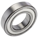 FAG Single Row Deep Groove Ball Bearing 45 mm Inside Diameter, 85 mm Outside Diameter, 19 mm Race Width, Double 6209-C-2Z