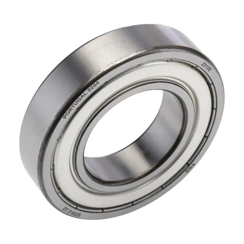 FAG Single Row Deep Groove Ball Bearing 45 mm Inside Diameter, 85 mm Outside Diameter, 19 mm Race Width, Double 6209-C-2Z