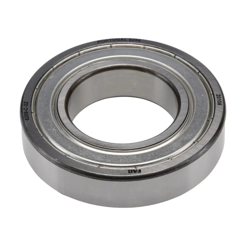 FAG Single Row Deep Groove Ball Bearing 45 mm Inside Diameter, 85 mm Outside Diameter, 19 mm Race Width, Double 6209-C-2Z
