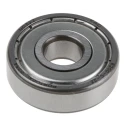 FAG Single Row Deep Groove Ball Bearing 10 mm ID, 30 mm OD, 9 mm Width, Steel Cage and Balls, Double Shielded 6200-C-2Z
