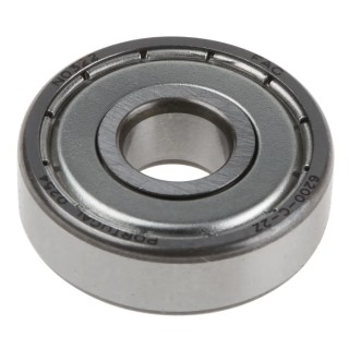 FAG Single Row Deep Groove Ball Bearing 10 mm ID, 30 mm OD, 9 mm Width, Steel Cage and Balls, Double Shielded 6200-C-2Z