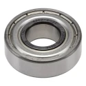 FAG Single Row Deep Groove Ball Bearing, 15 mm Inside Diameter, 35 mm Outside Diameter, 11 mm Race Width, Steel 6202-C-2Z
