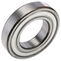 FAG Single Row Deep Groove Ball Bearing 55 mm ID, 100 mm OD, 21 mm Width, Double Shielded, Internal Clearance C3 6211-C-2Z-C3