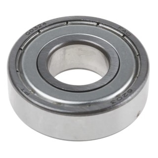 FAG Single Row Deep Groove Ball Bearing 17 mm ID, 40 mm OD, 12 mm Race Width, Double Shielded Steel Cage 6203-C-2Z